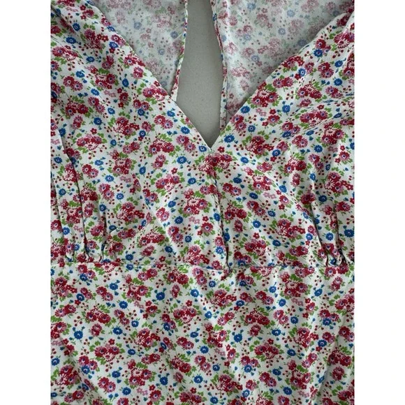 Ralph Lauren Denim And Supply Dress Floral Ditsy Cottagecore Size 10 - Picture 10 of 11